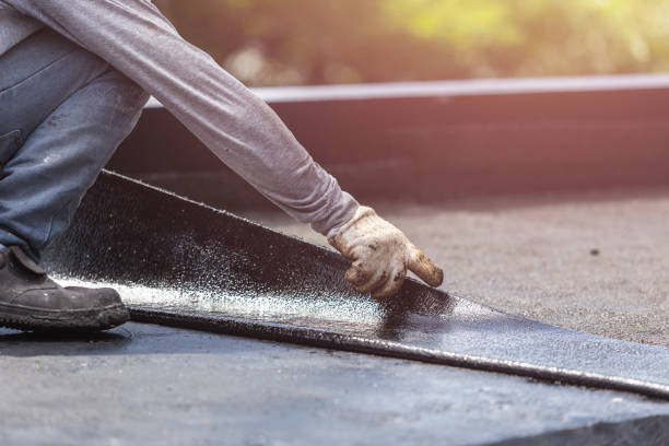 Professional Emergency Waterproofing technician working in Durand, IL